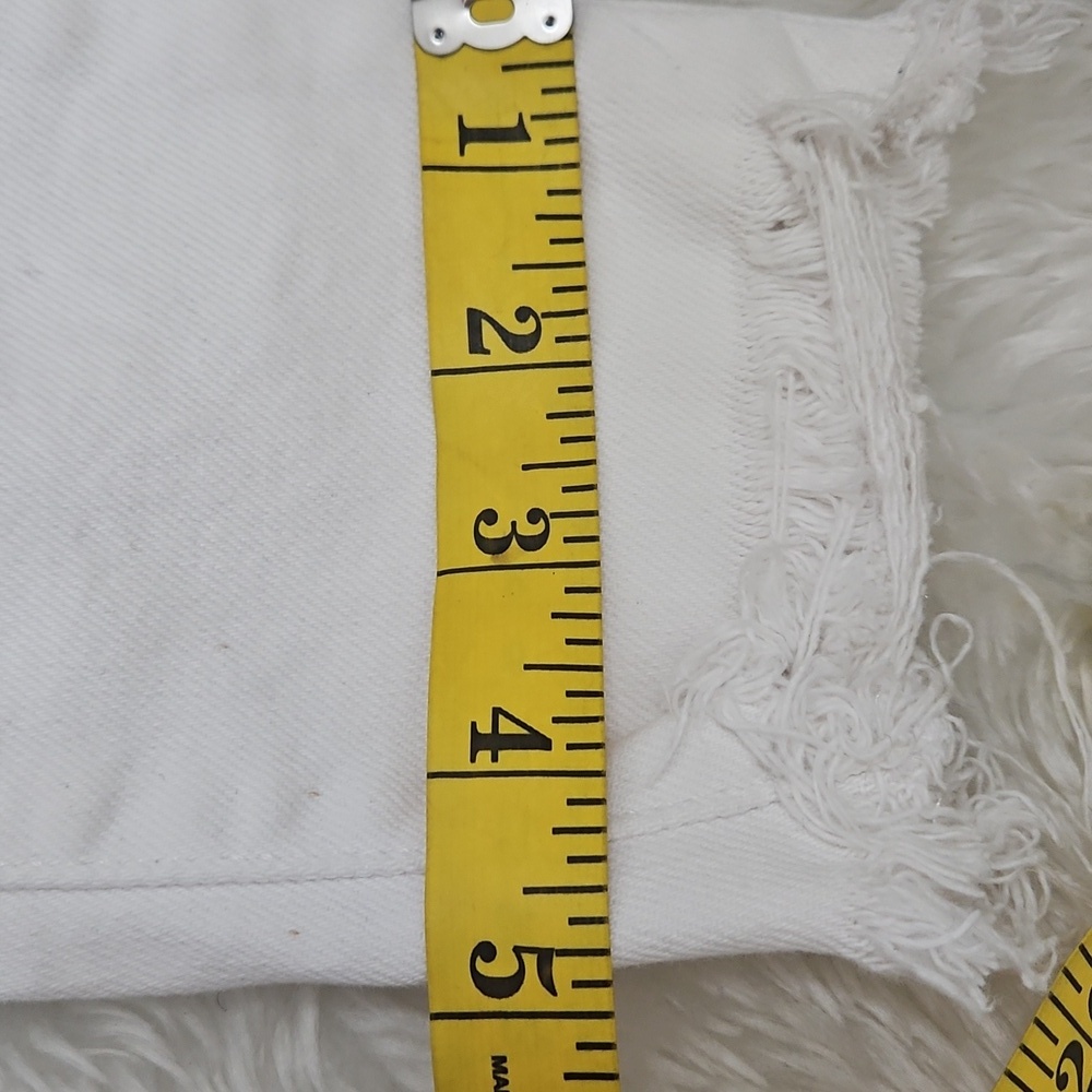 Levi's White Denim Jeans Size 25 721 High Rise Skinny - Picture 14 of 17